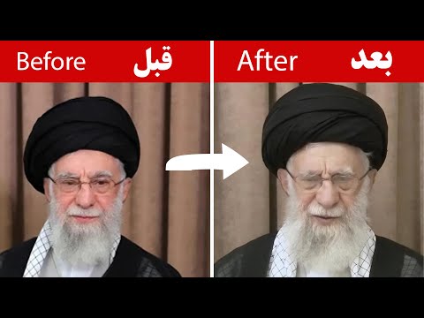 اولین ویدیو علی خامنه ای بعد از آتش بس از مخفیگاه - رنگ پریده و صدایی عجیب!