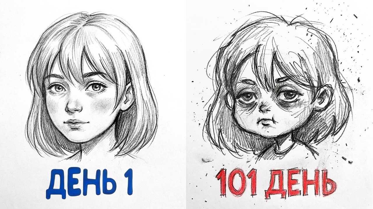 Хватит врать! РИСОВАТЬ НАБРОСКИ часто это ЯД!