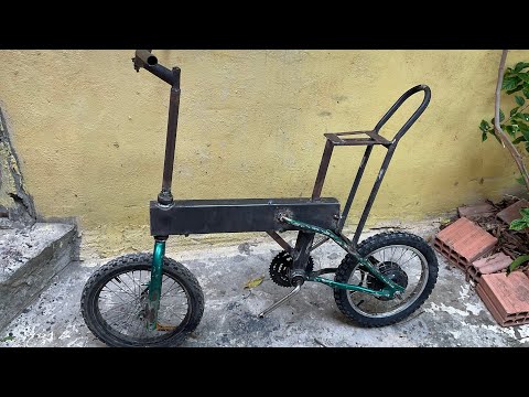 COMO FAZER UM QUADRO DA BICICLETA ELETRICA CASEIRO, DIY, INVENTOS E IDEIAS