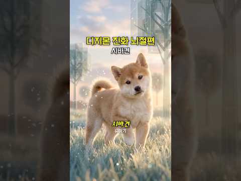 디지몬 진화 뇌절편 - 시바견