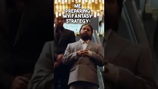 expectation vs. reality in fantasy football #funny #fantasyfootball #funnyshorts