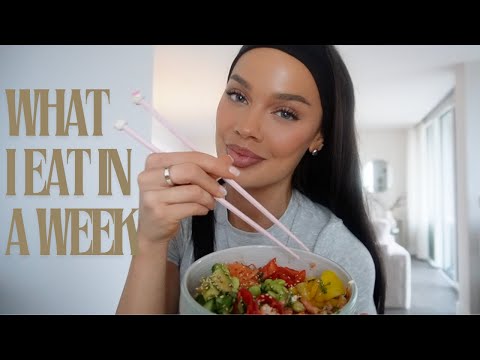 what I EAT in a busy week! healthy balanced and nourishing meals