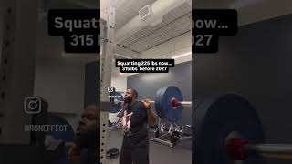 Fat Guy Squats 225 pounds - weight loss journey (2026)