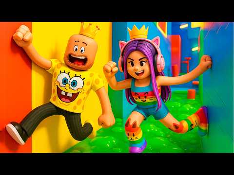🔥 Roblox: Nossos Corpos Esticaram nesse Obby! Desafio Maluco 😱