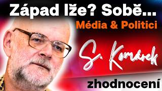 STANISLAV KOMÁREK: Žijeme v iluzi pokroku.Lidska povaha se za tisíce let téměř nezměnila.