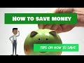Effective Strategies for Saving Money