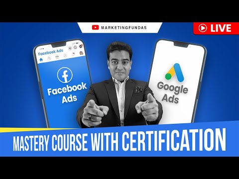Facebook Ads & Google Ads Live Course with Certification | Join Now | #googleadscourse #fbadscourse