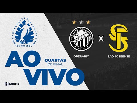JOGO COMPLETO: OPERÁRIO 1 (6) x (5) 1 SÃO JOSEENSE | QUARTAS DE FINAL | CAMPEONATO PARANAENSE 2025