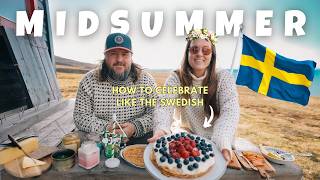 How to celebrate MIDSUMMER like a REAL SWEDE 🇸🇪 ︱ What we EAT, DRINK & Do︱ Svalbard
