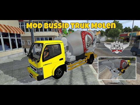 CARA PASANG MOD BUSSID TRUCK MOLEN