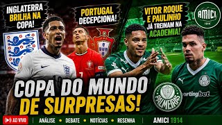 🚨 VITOR ROQUE E PAULINHO JÁ TREINAM! ENQUANTO A COPA SURPREENDE O MUNDO