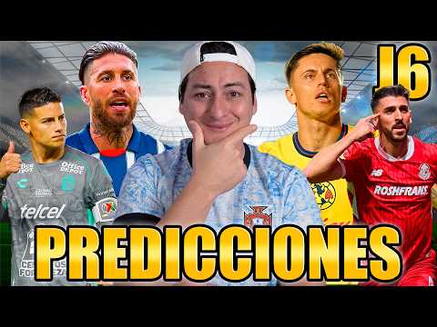 🚨 ¡MIS PREDICCIONES JORNADA 6 LIGAMX! 🚨