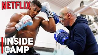 INSIDE CAMP: Anthony Joshua Training With Mike Tyson Before Tyson Fury Fight