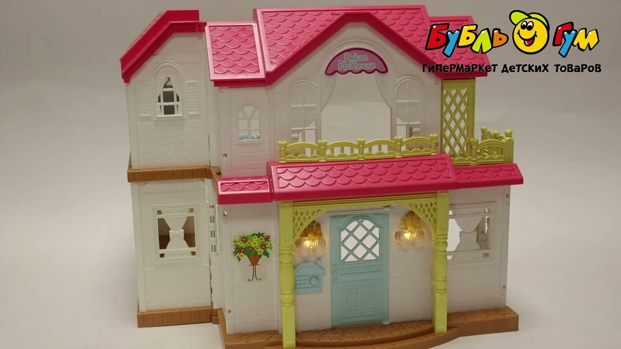 Набор игровой Lanson Toys Вилла миниатюрная с мебелью - видео Набор игровой Lanson Toys Вилла миниатюрная с мебелью - видео