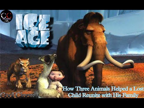 Three Animals' Epic Journey: Returning a Baby to Humans | Ice Age (2002) Explained in Hindi