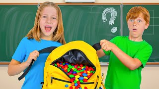 Nastya Pretends to be a Teacher - Video Series for Kids