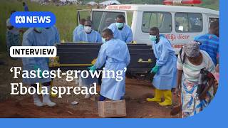 YouTube video thumbnail:  Ebola Death Toll in DR Congo Exceeds 2,000 Amid Fears Virus is Mutating
