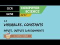 Programming Concepts and Data Types