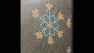 Rangoli for beginners - 6