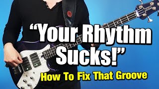 This Groove Will Fix Your Timing! 🕒🔥 (Syncopation Workout For Bass)