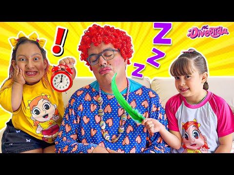 Babá Dorminhoca Uma História Engraçada com Maria Clara MC Divertida