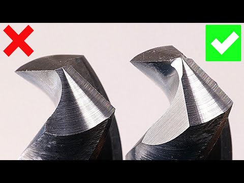 6つの実用的なドリルビットの研ぎ方　[字幕あり]
