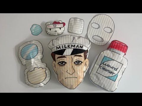 [☁️Paper diy☁️] Milkman skincare ASMR👨‍🍳 | squishy | satisfying✨ | Tutorial | That’s not my neighbor