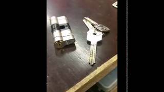 Brisant Ultion euro cylinder bumped open with ease.