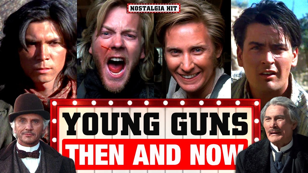 Young Guns (1988) Then And Now Movie Cast | Nostalgia Hit