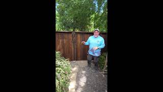 Need a Wood Gate to Open Uphill? Custom Solution