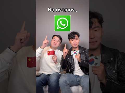 No usamos whatsapp! #coreano #koreano #chino #china #asia #cultura