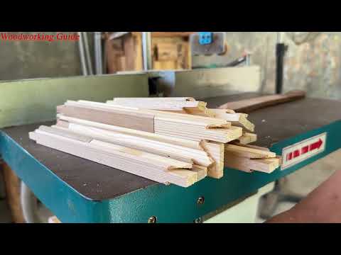 Building The Most Multi-Drawer Wooden Cabinet Ever, Entirely From Scrap Wood