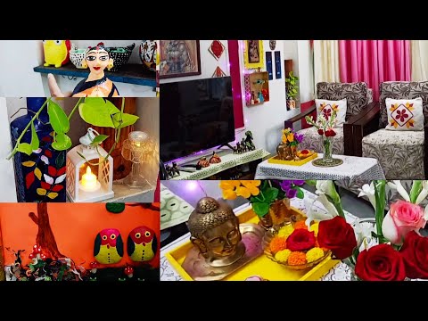 A special decoration video... बोहोत सारे चीज़ें जो है बेकार।वो इस्तेमाल करके किया घर की डेकोरेशन।