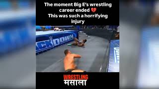 The moment Big E’s wrestling career ended 💔 This was such a horrifying injury