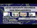 Geographical Influence of Indonesia as a Maritime Nation