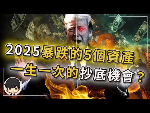 【突發】2025貶值最狠的5個資產，做好一生一次的抄底準備了嗎？如果你擁有這些資產，小心變得一無所有？資產下跌反而是賺錢最快的時機？