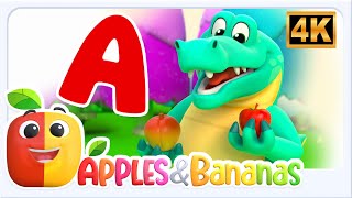 Letter A Story , Down in the Meadow fun learning Videos for kids