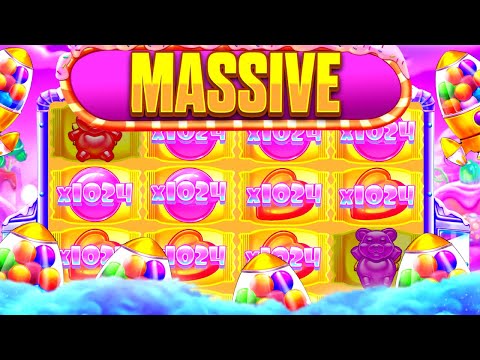 SUGAR RUSH 1000 MASSIVE WIN ON ALL IN BUY!