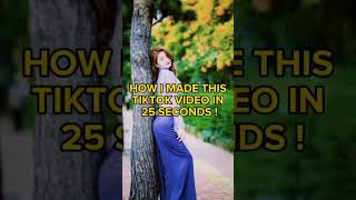 How to Make TikTok Videos in less than 30 Seconds Using CapCut for Beginners. @Howfinity. #shorts