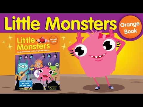 Little Monsters: Unit 5 Orange Book | Farm Animals English for Children | Fun Kids English