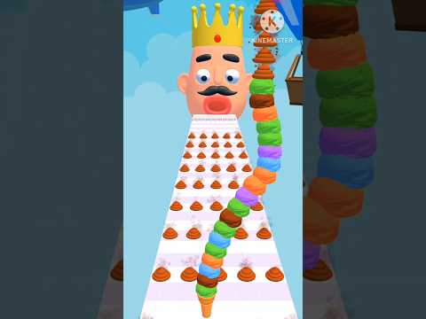 আইসক্রিম খেয়ে পানি খুঁজতেছি 😁🤪| , Stacky Ice Cream Run Funny Gameplay #shorts #viralshorts #gaming