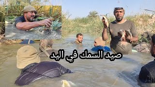 صيد سمك السمتي في اليد.. شاهد و استمتع