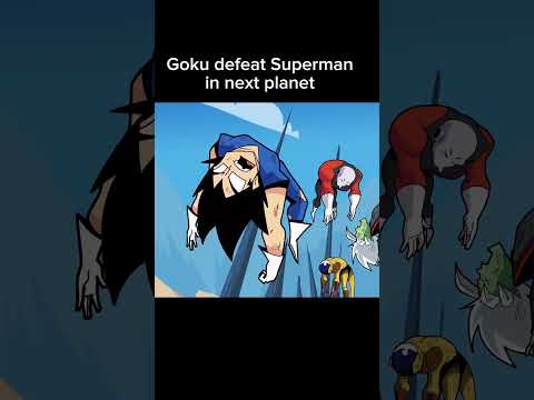 Goku vs Superman [status edit 💀] #anime #viral #shorts
