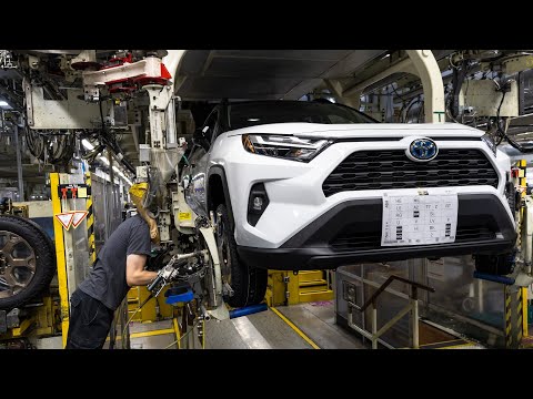 How your Toyota RAV4 is made? 2024 RAV4 Hybrid production in Canada