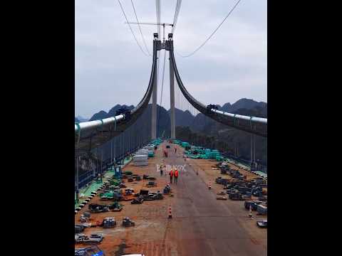 China baut die höchste Brücke der Welt #maschinenbau