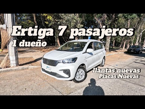 Ertiga 2019 106,000 km 1 dueño 7 pasajeros