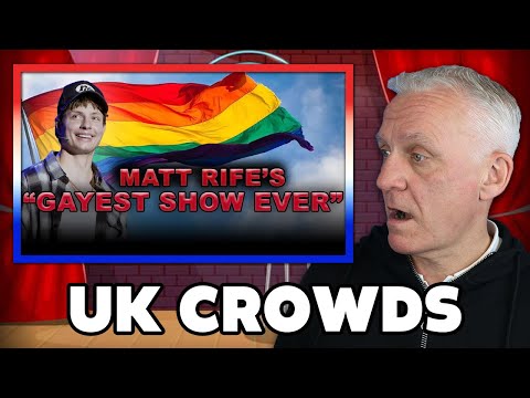 MATT RIFE’S GAYEST SHOW EVER | crowd work REACTION | OFFICE BLOKES REACT!!