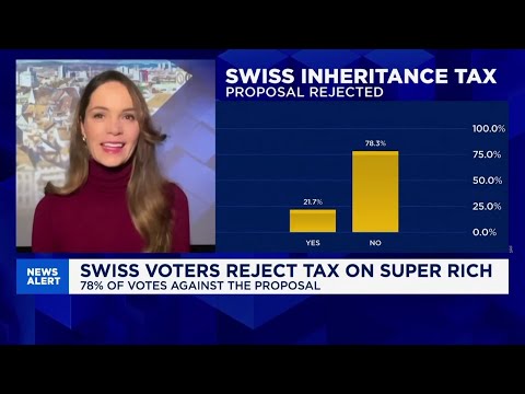 YouTube video thumbnail: Switzerland Rejects Inheritance tax After Super Rich Threaten to Leave