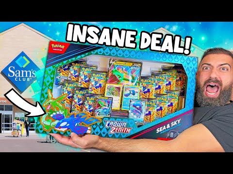 Pokemon's GIANT $40 Crown Zenith Box Is a STEAL!