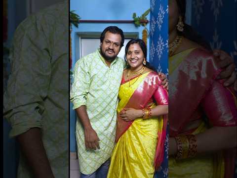 wife and husband affection videos Varalakshmi vratham subhakankshalu #rojukokakadha #shorts